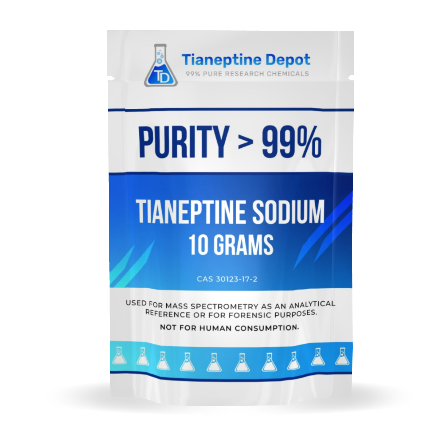 Tianeptine (Sodium) Powder 10 Grams