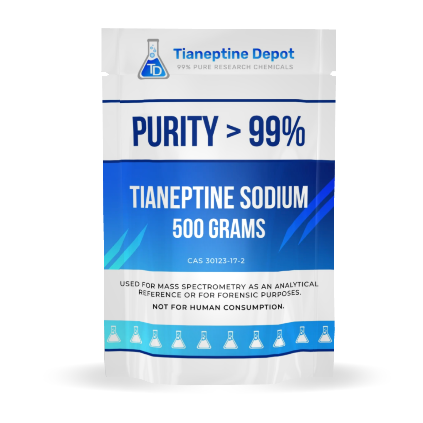 Tianeptine (Sodium) Powder 500 Grams