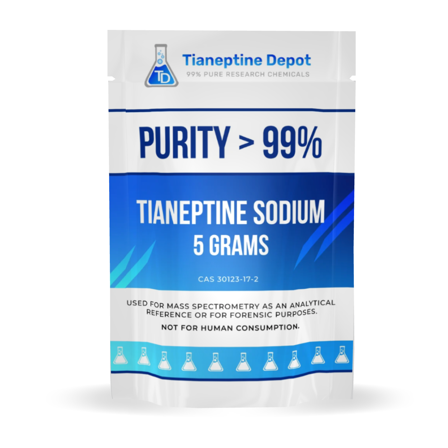 Tianeptine (Sodium) Powder 5 Grams