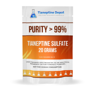 Tianeptine (Sulfate) Powder 20 Grams